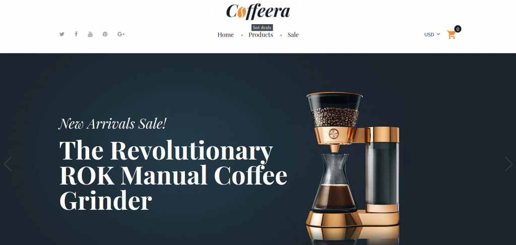 Coffeera (Shopify Theme)
